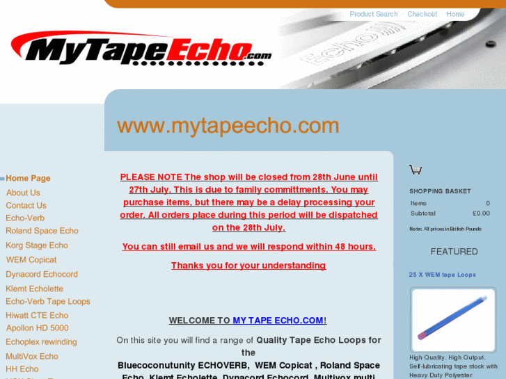 www.mytapeecho.com