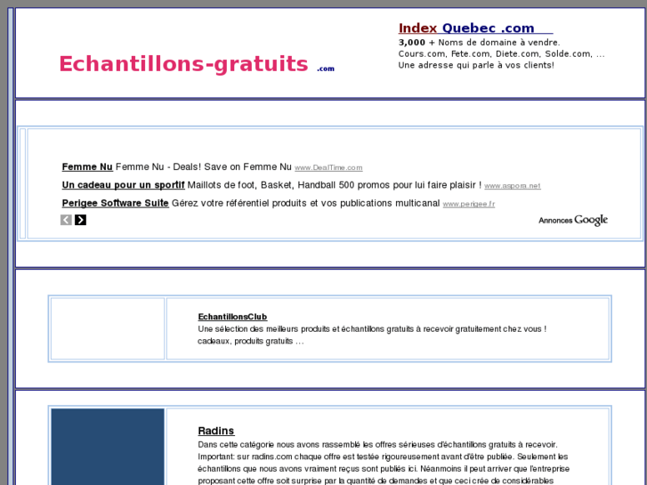 www.echantillons-gratuits.com