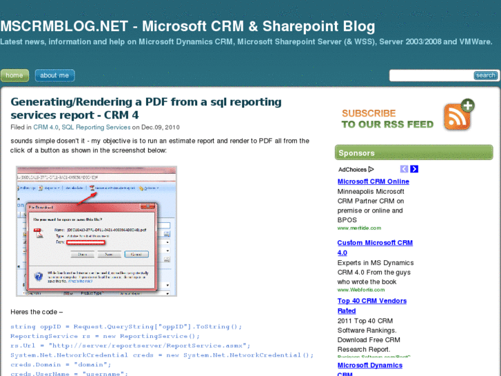 www.mscrmblog.net