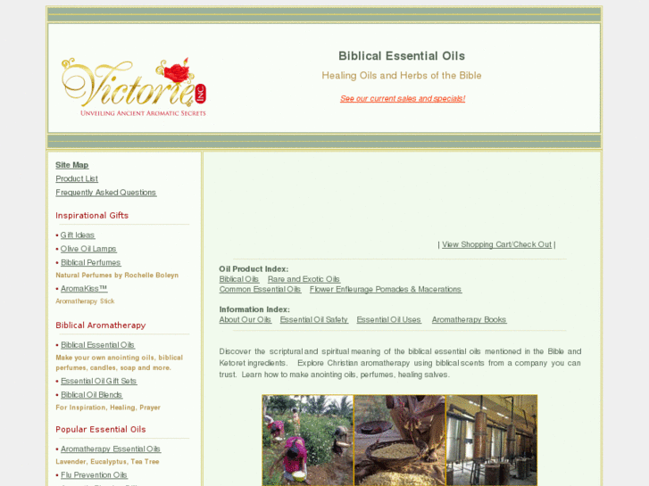 www.biblicalaromatherapy.com