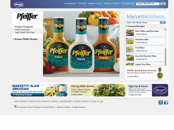 www.pfeiffersaladdressing.com