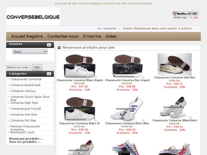 www.chaussuresconverse.com