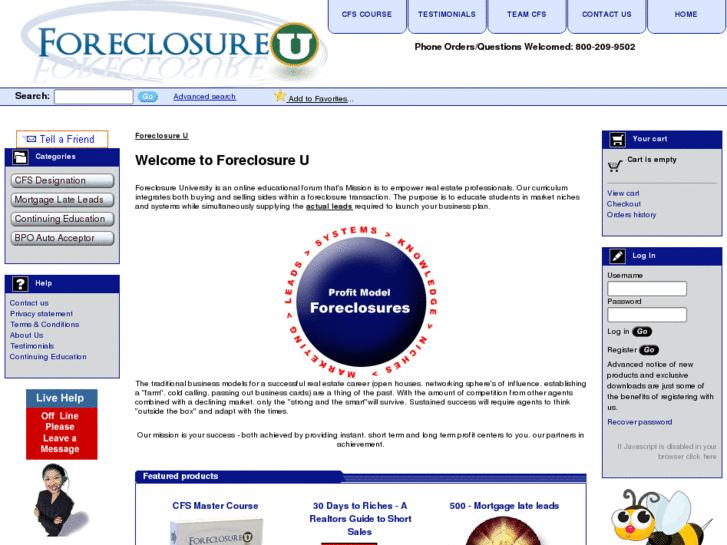 www.foreclosureu.com