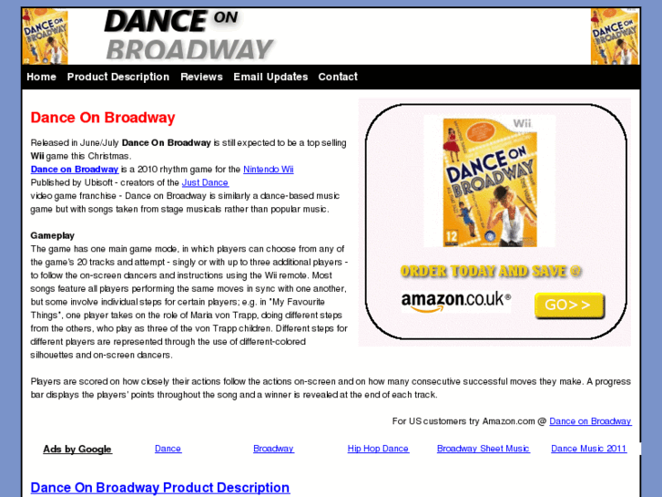 www.dance-on-broadway.com