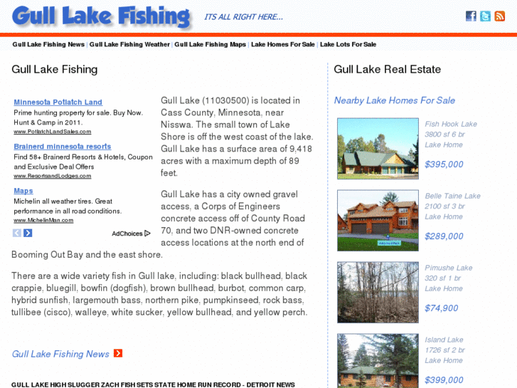 www.gulllakemnfishing.com
