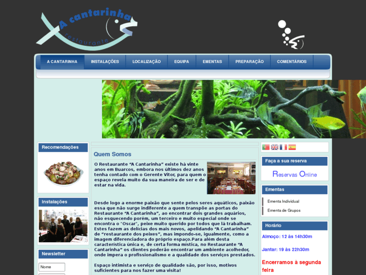 www.restauranteacantarinha.com