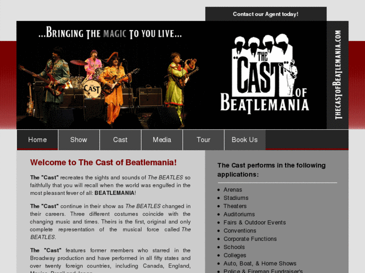 www.thecastofbeatlemania.com
