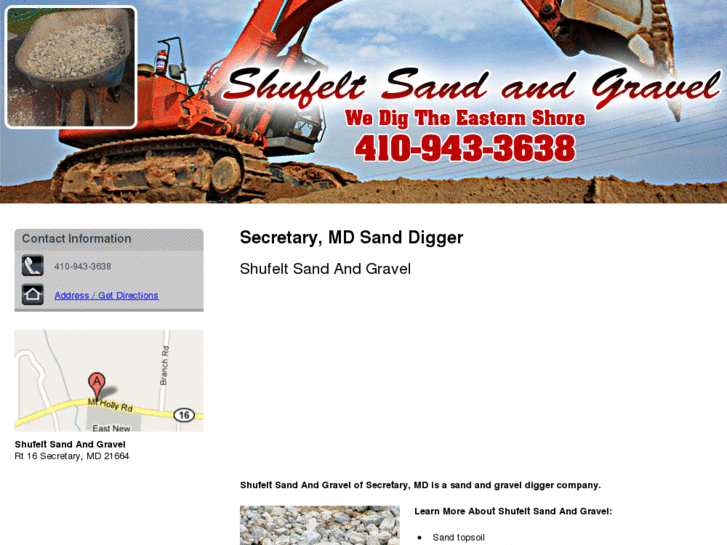 www.shufeltsandandgravelmd.com
