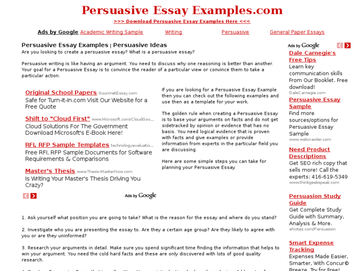 www.persuasiveessayexamples.com