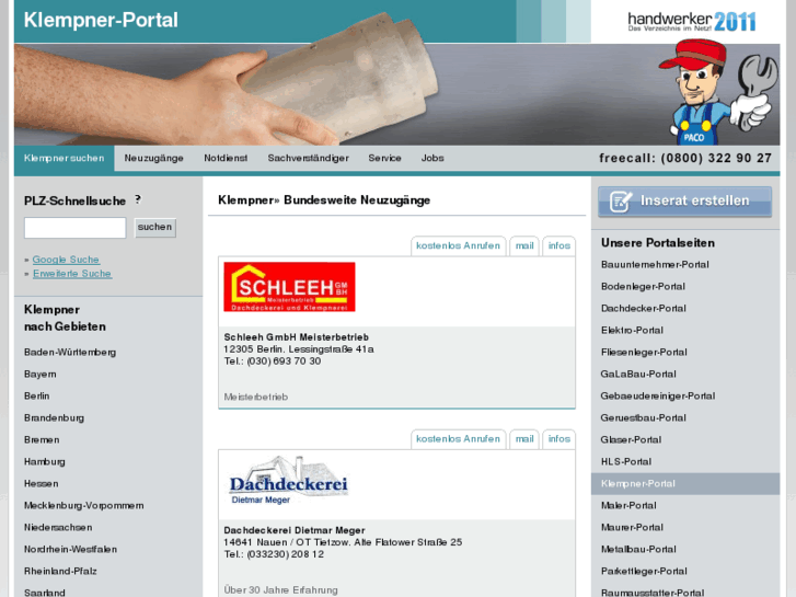 www.klempner-portal.de