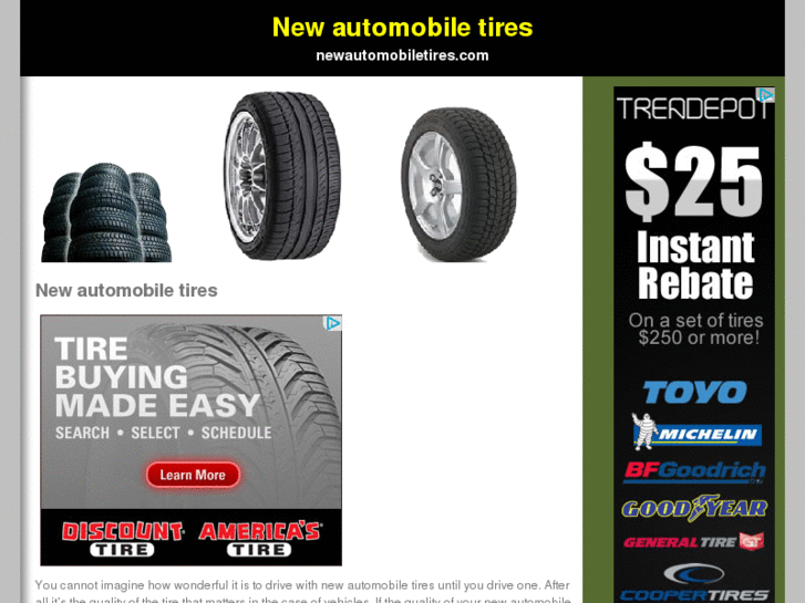 www.newautomobiletires.com
