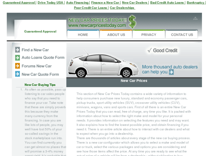 www.newcarpricestoday.com