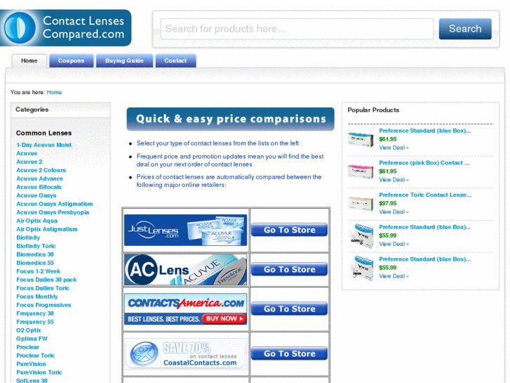 www.contactlensescompared.com