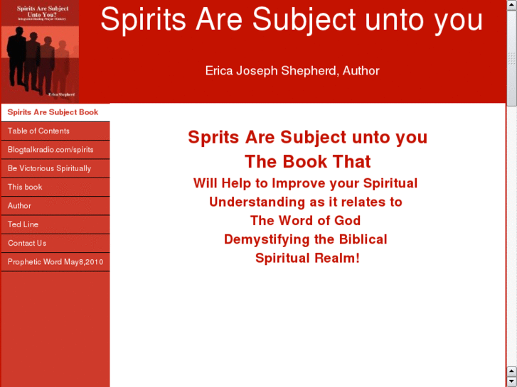 www.spiritsaresubjectuntoyou.net