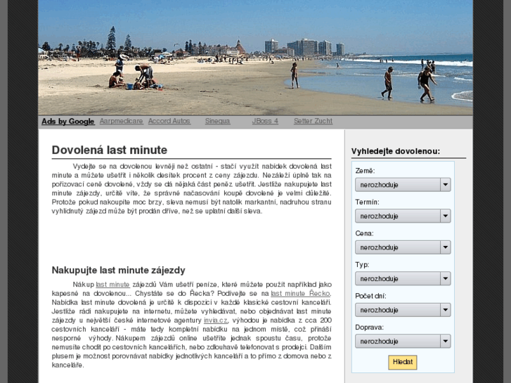 www.dovolenalastminute.eu
