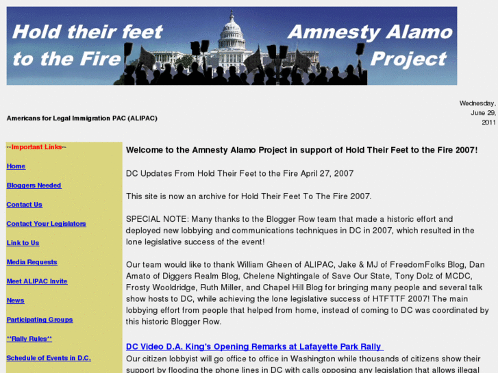 www.holdtheirfeettothefire.org