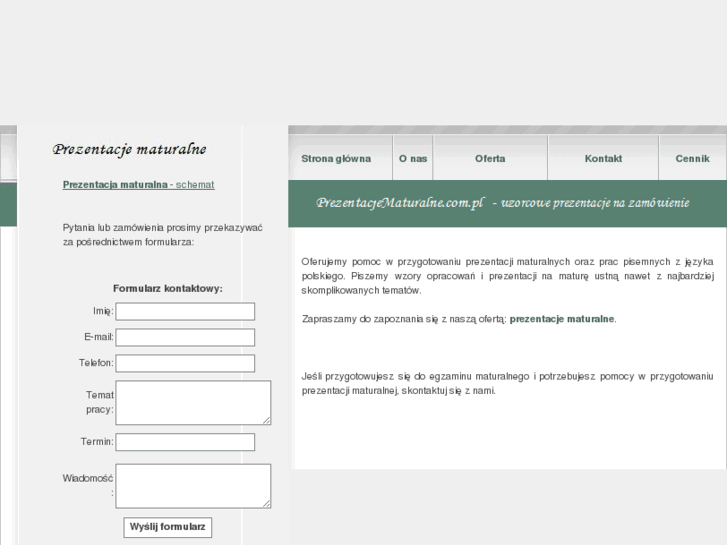 www.prezentacjematuralne.com.pl