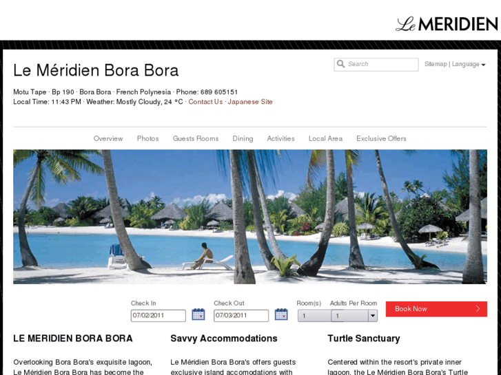 www.boraboralemeridien.com