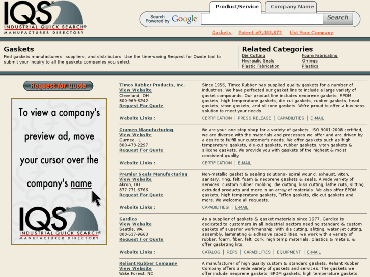 www.gaskets.biz