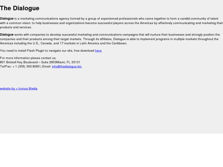 www.thedialogue.biz