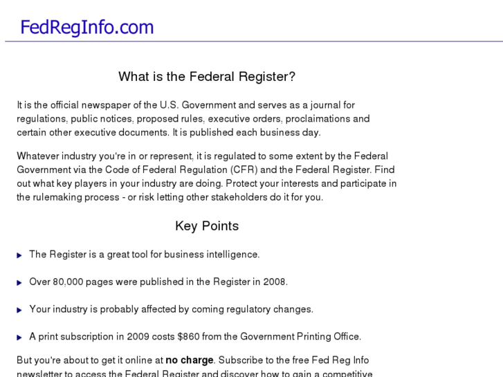 www.fedreginfo.com