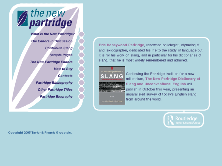 www.partridge-slang.com