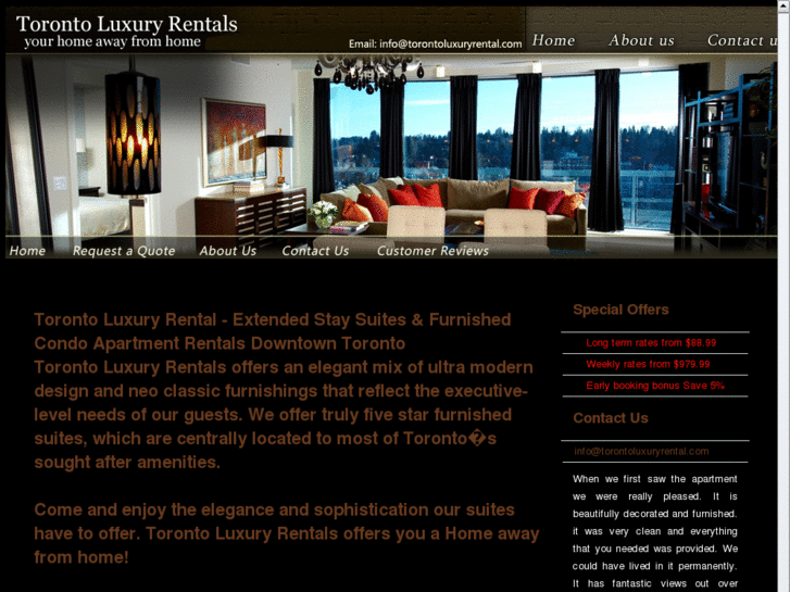 www.torontoluxuryrental.com