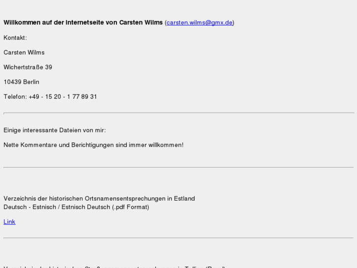 www.carsten-wilms.info