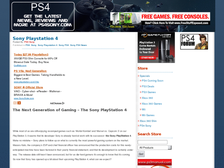 www.ps4sony.com