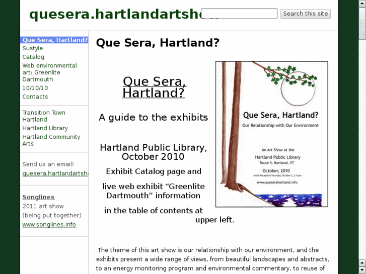 www.queserahartland.info