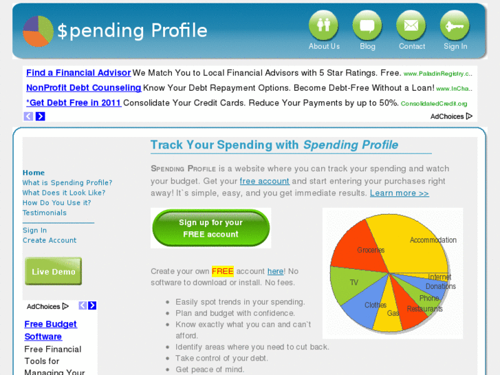 www.spendingprofile.com