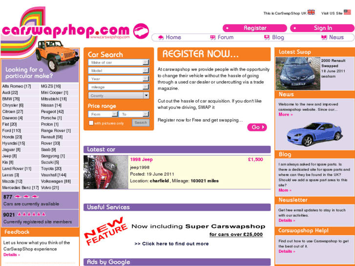 www.carswapshop.com