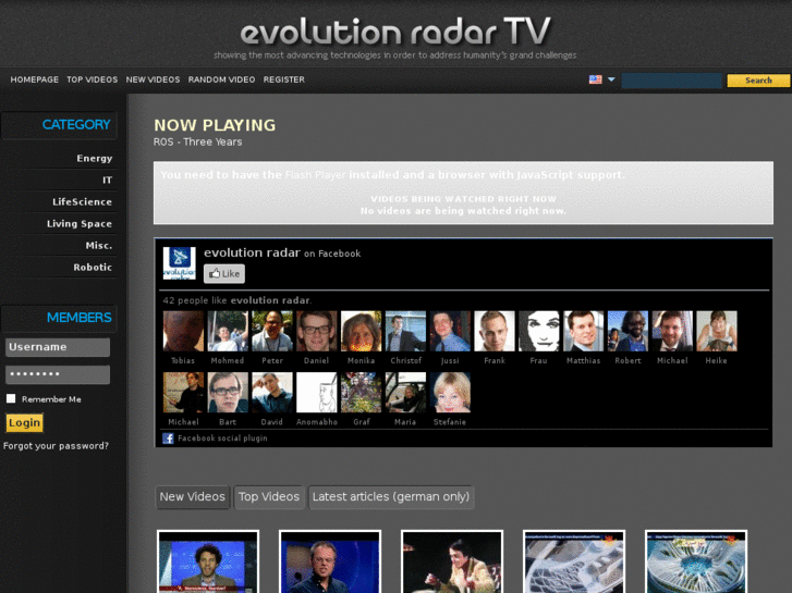www.evolution-radar.tv
