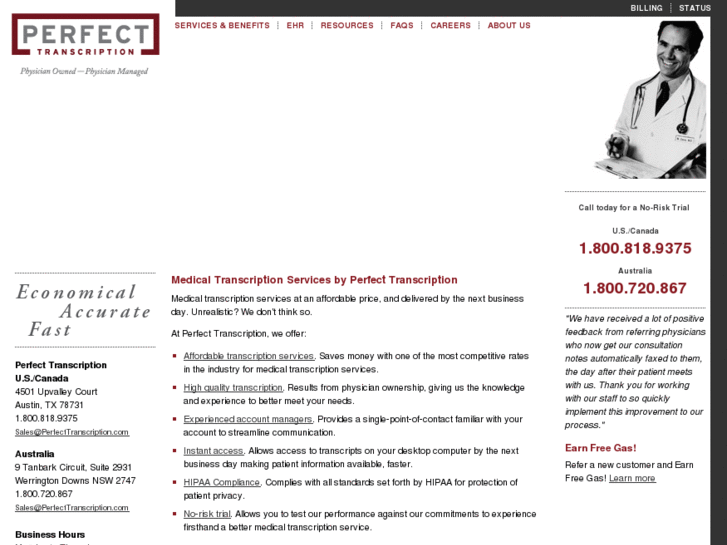 www.perfecttranscription.com