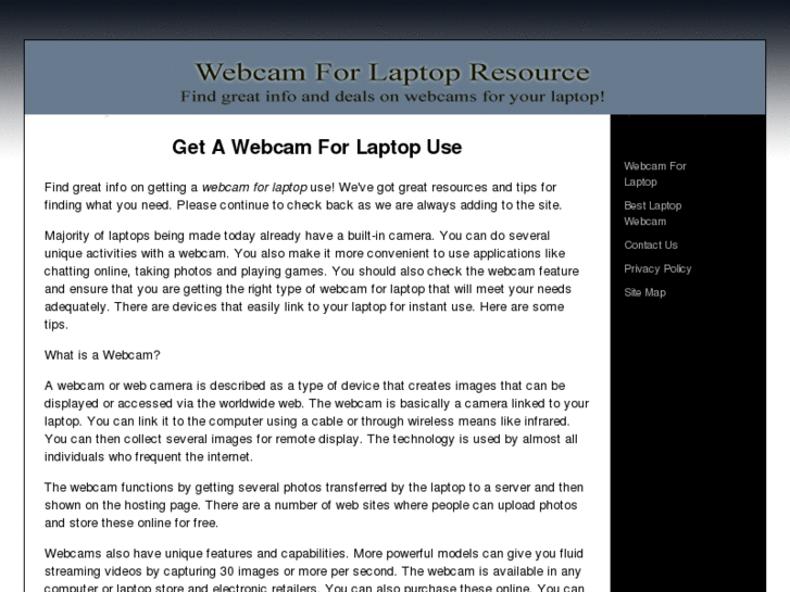 www.webcamforlaptop.net