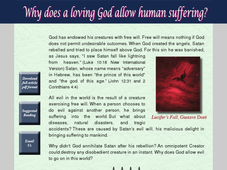 www.whydoesgodallowsuffering.org