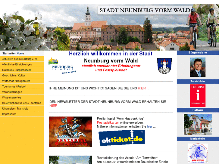 www.neunburgvormwald.de