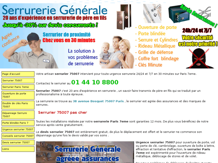 www.serrurier75007.co