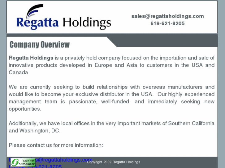 www.regattaholdings.com