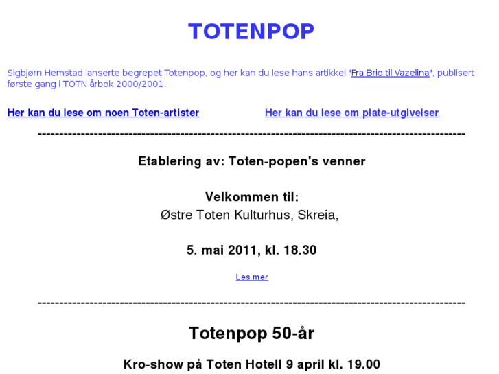 www.totenpop.no