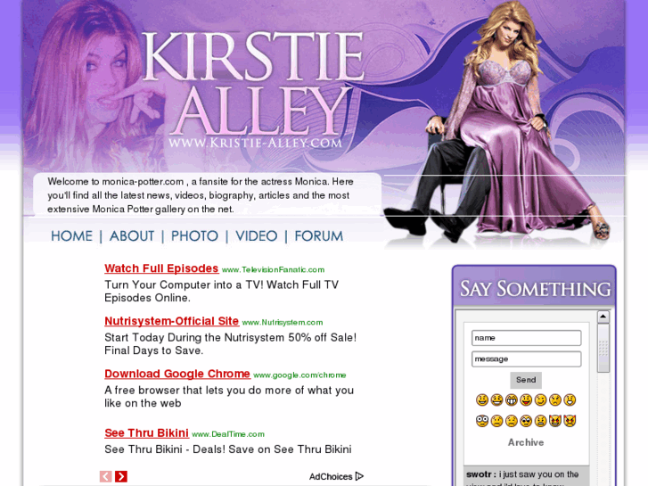 www.kirstie-alley.com