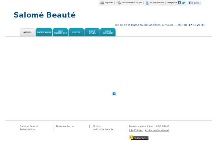 www.salomebeaute.com