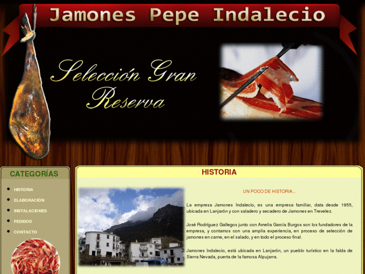 www.jamonespepeindalecio.com