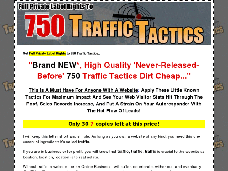 www.750traffictactics.com