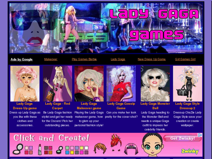 www.ladygagagames.us