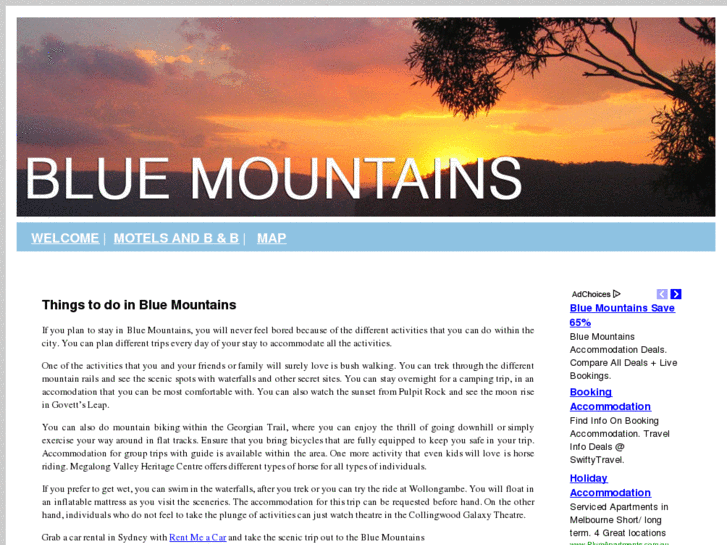 www.bluemountainsaccommodation.biz