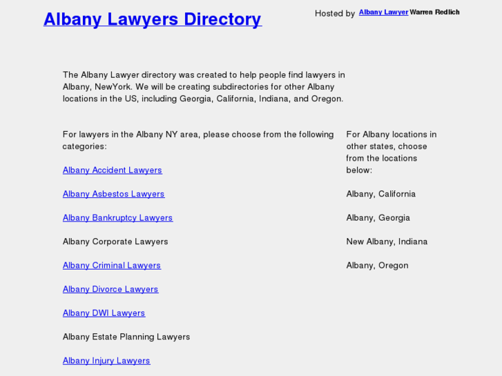 www.albany-lawyer.com