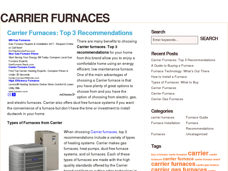 www.carrierfurnaces.net