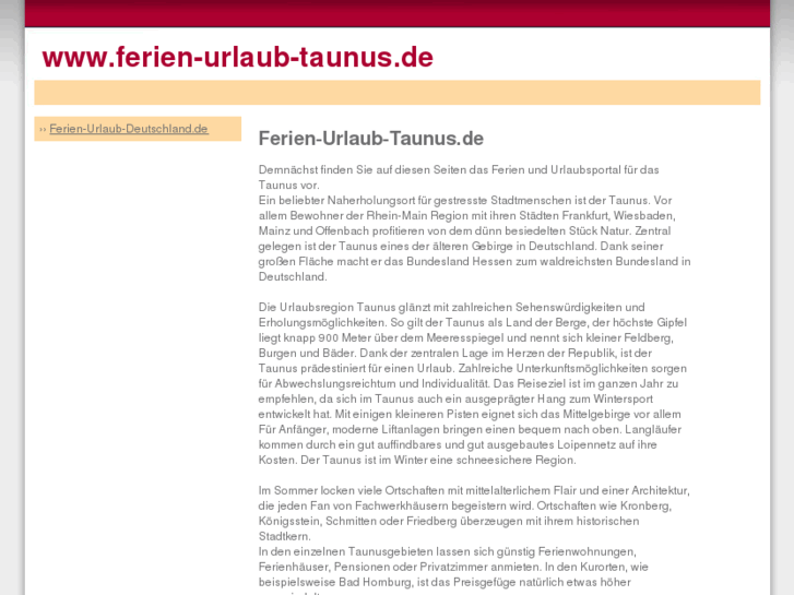 www.ferien-urlaub-taunus.de