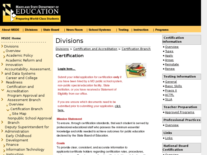 www.mdcert.org